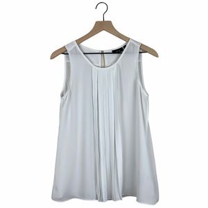 APT 9 Sleeveless Blouse Size S White
